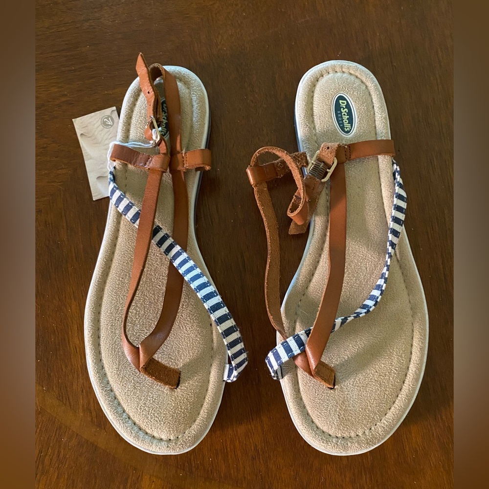 NWT Dr Scholl’s Maci Thong Sandals